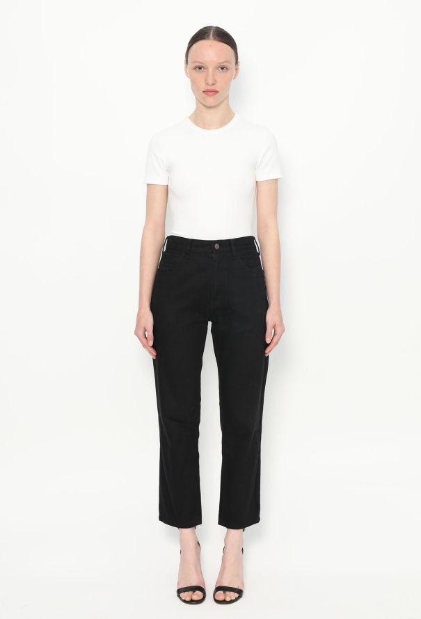 Céline 2021 Straight-leg Cropped Jeans - 2