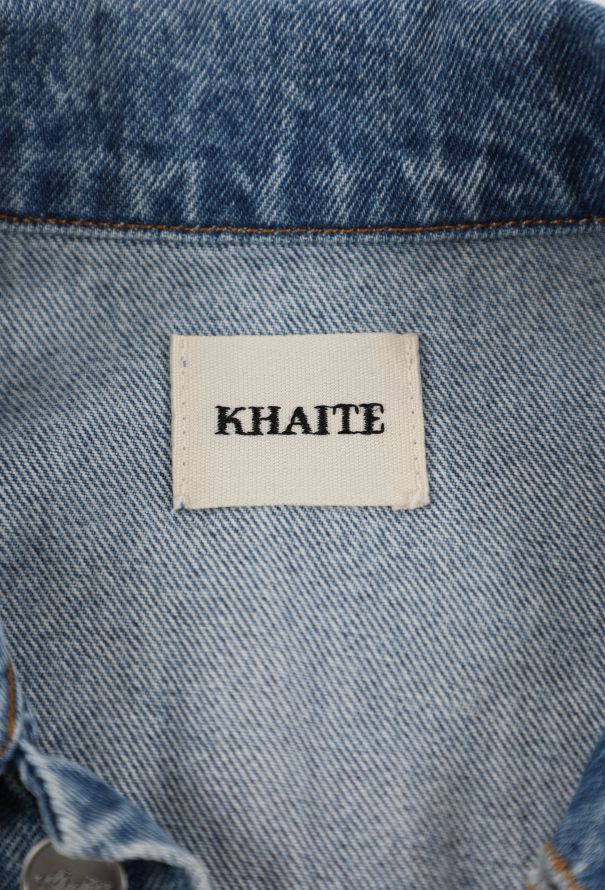Khaite S/S 2023 The Jinn Denim Overshirt - 5