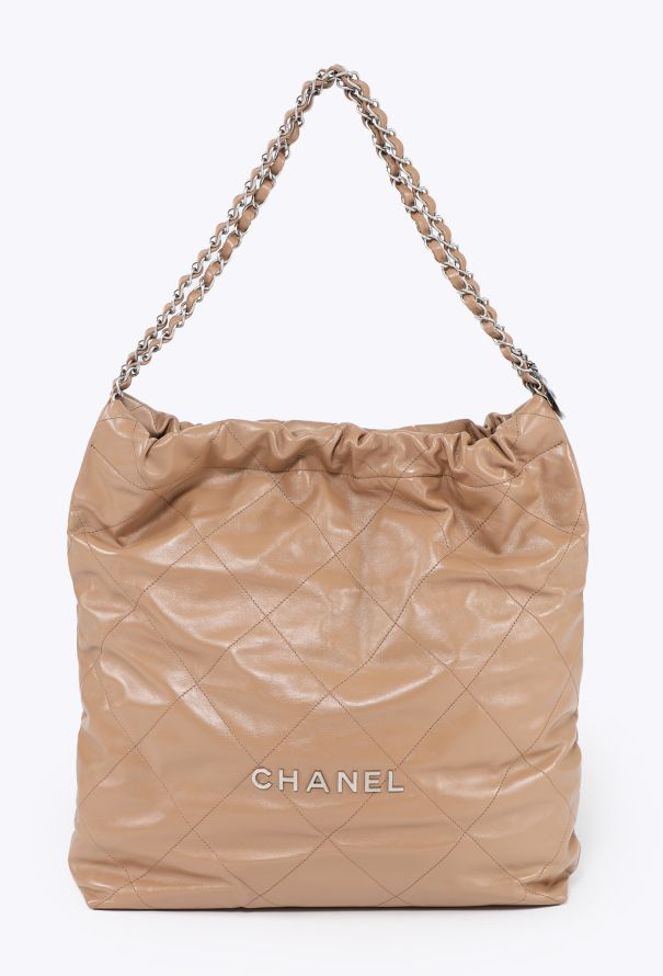 Chanel Beige 22 Large Handbag - 1