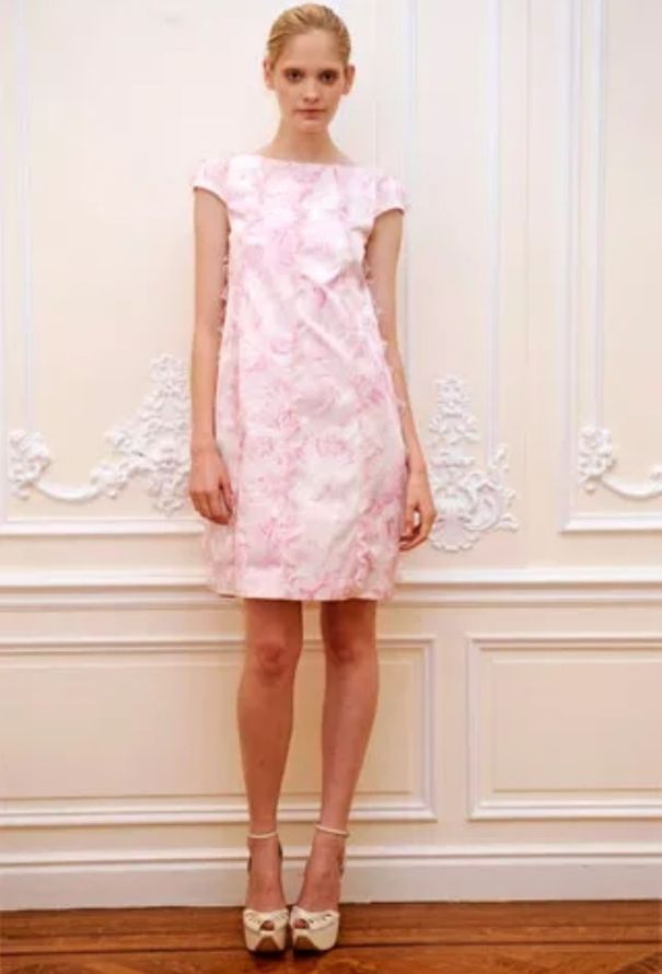 Giambattista Valli Resort 2009 Rose Silk Dress - 2