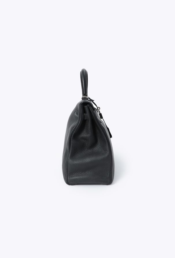 Hermès Black Togo Kelly Retourné 35 - 8