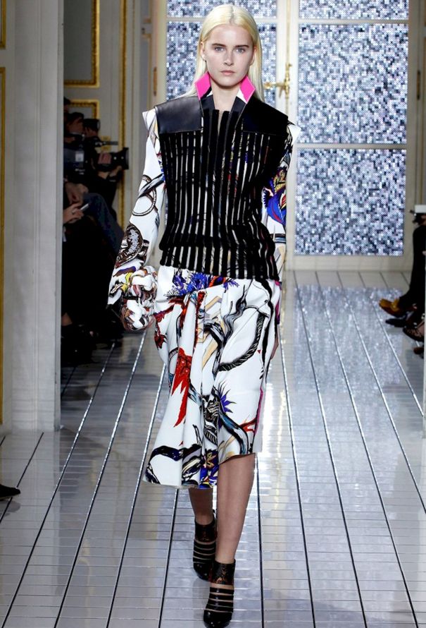 Balenciaga F/W 2011 Printed Dress - 2