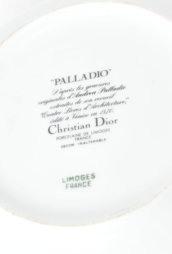 Dior Vintage Limoges Porcelain 'Palladio' Box - 5