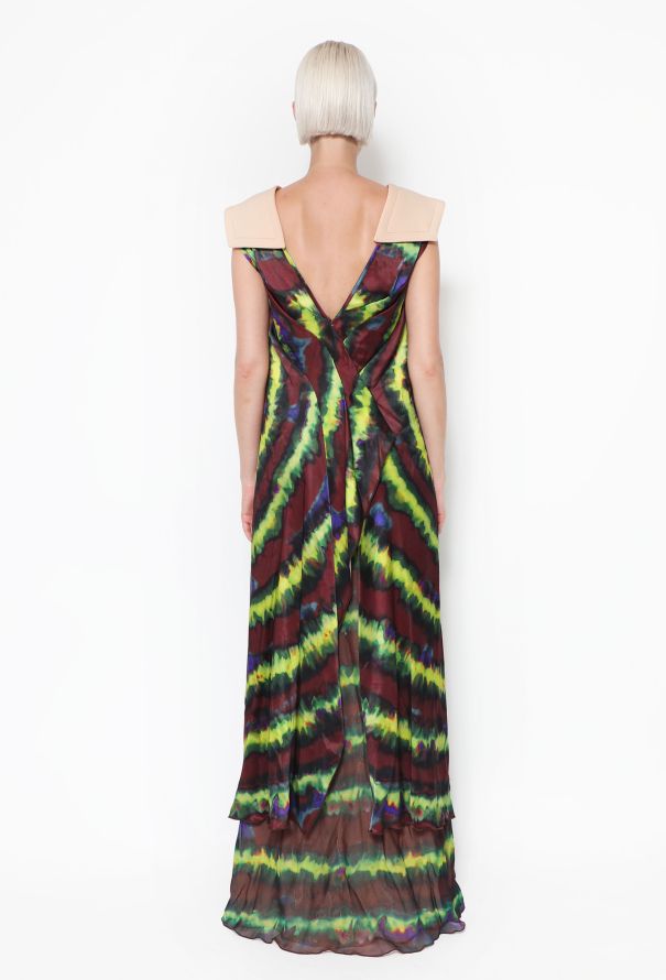 Rodarte F/W 2013 Silk Tie-Dye Dress - 4