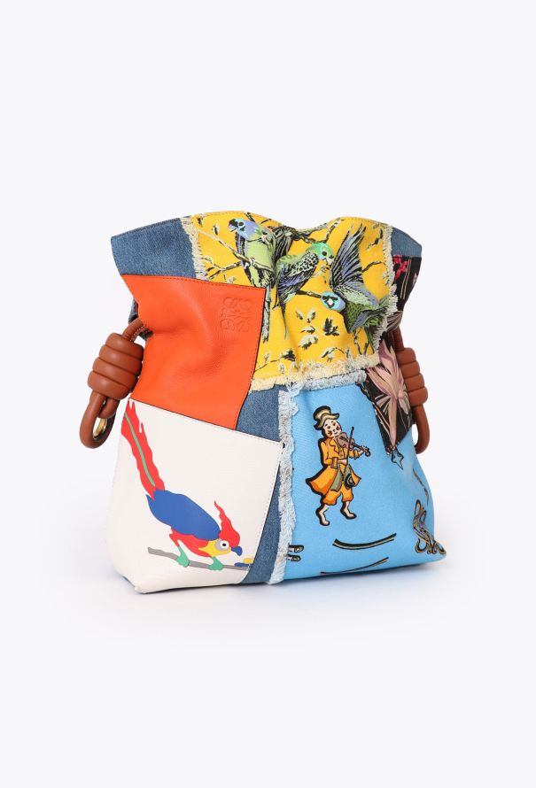 Loewe Paula’s Ibiza Patchwork Flamenco Bag - 3