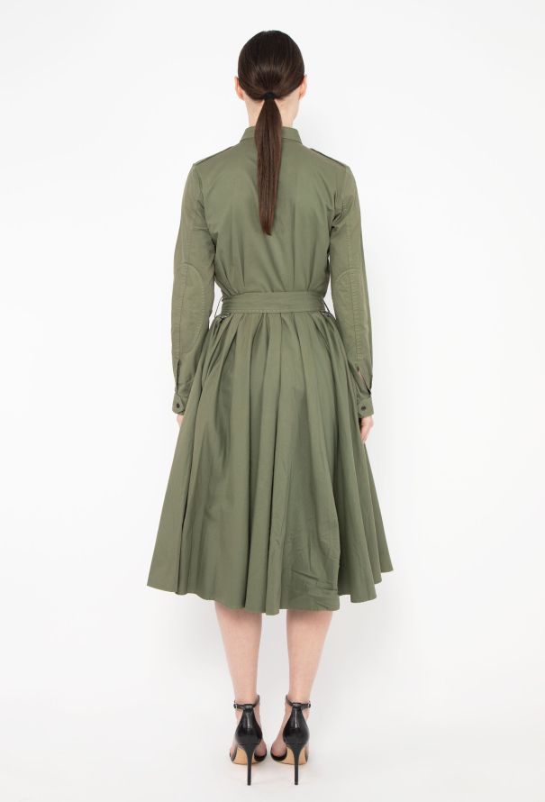 Dries Van Noten 2010 Pleated Utility Dress - 4