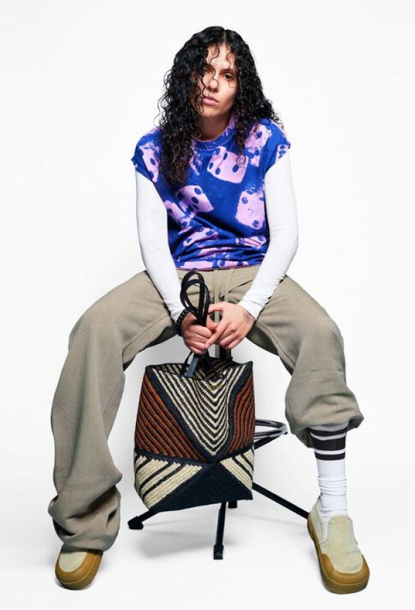 Loewe x Paula's Ibiza Puzzle Fold Raffia Tote, 2024 - 2