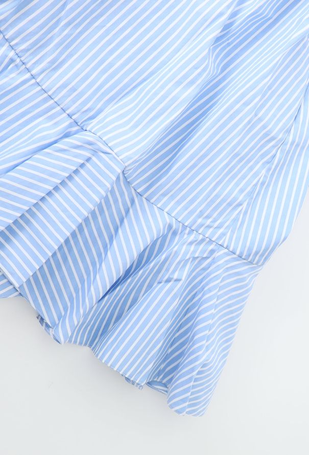 J.W. Anderson Ruffled Striped Wrap Skirt - 6