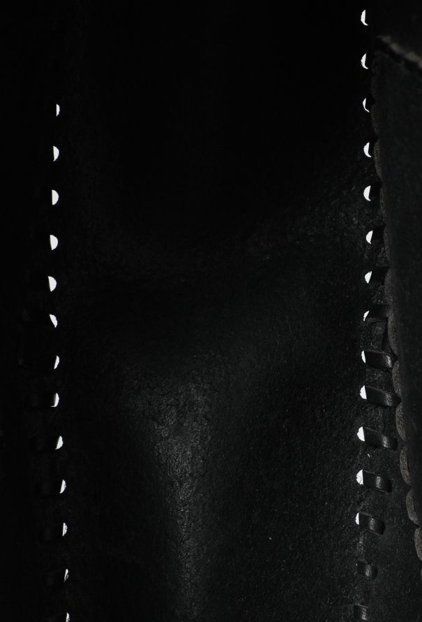 Valentino Embossed Buffalo Shoulder Bag - 12
