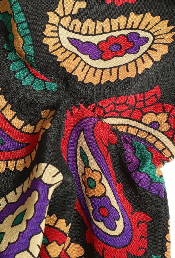 Valentino Vintage Paisley Printed Blouse - 9