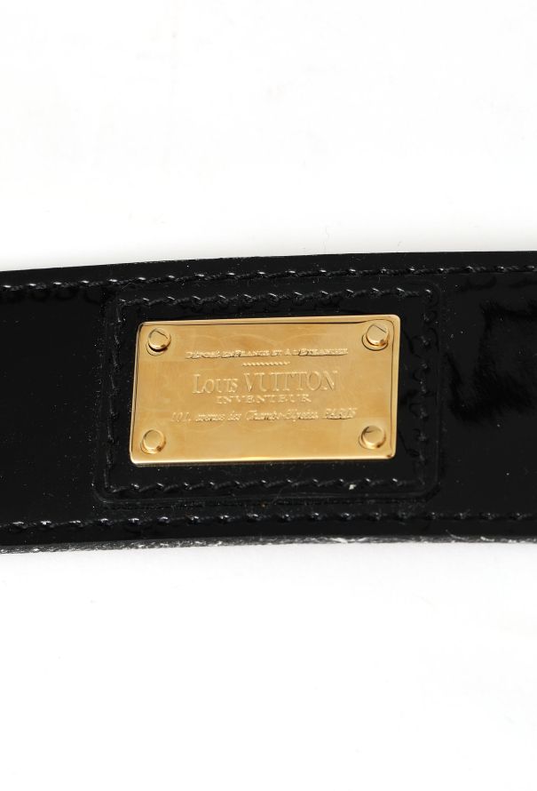 Louis Vuitton Resort 2010 Patent Leather Rope Belt - 8