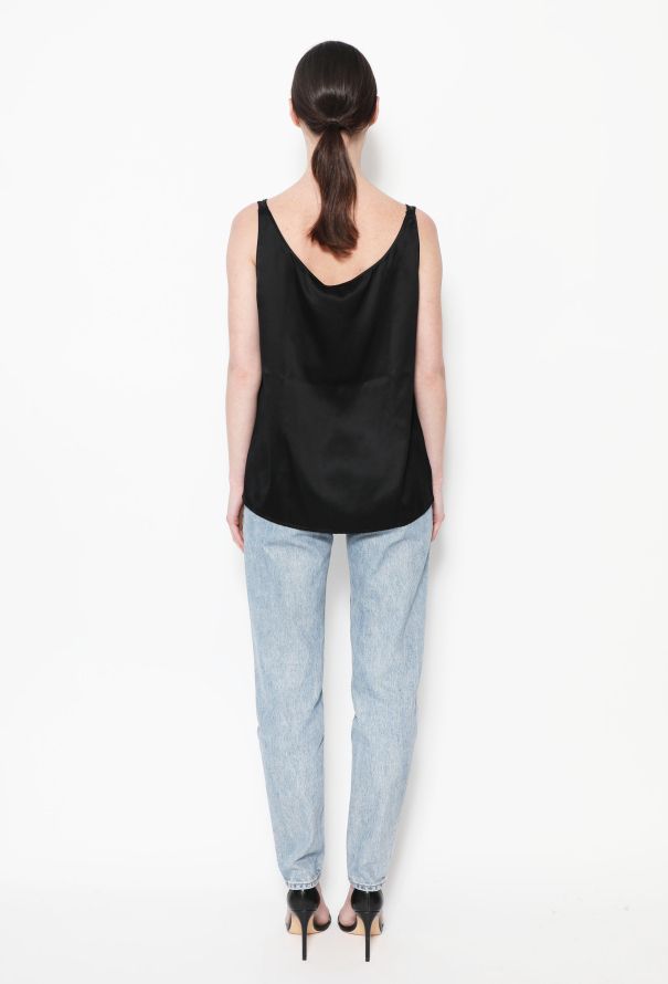 Valentino Vintage Silk Tank Top - 3