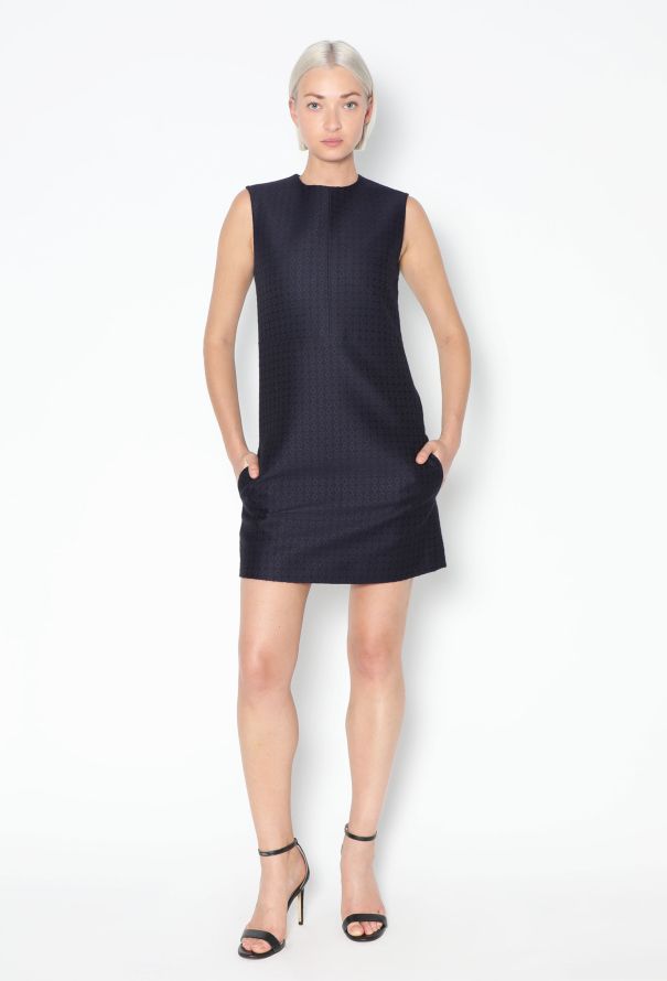 Céline Classic Textured A-line Dress - 3