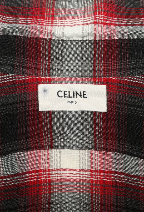 Céline 2021 Plaid Flannel Shirt - 4