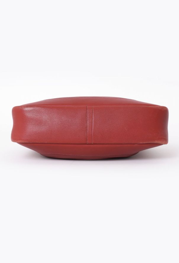 Hermès Red Swift Trim Bag - 6