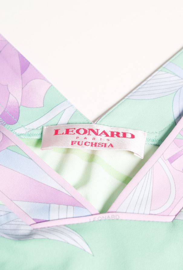 Leonard Floral Print Slip Dress - 4