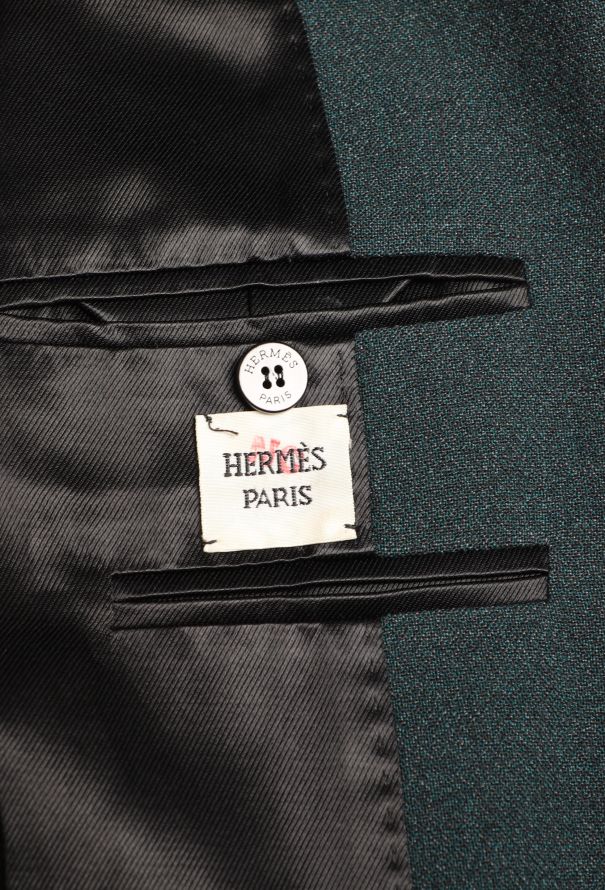 Hermès 2013 Classic Notched Coat - 7