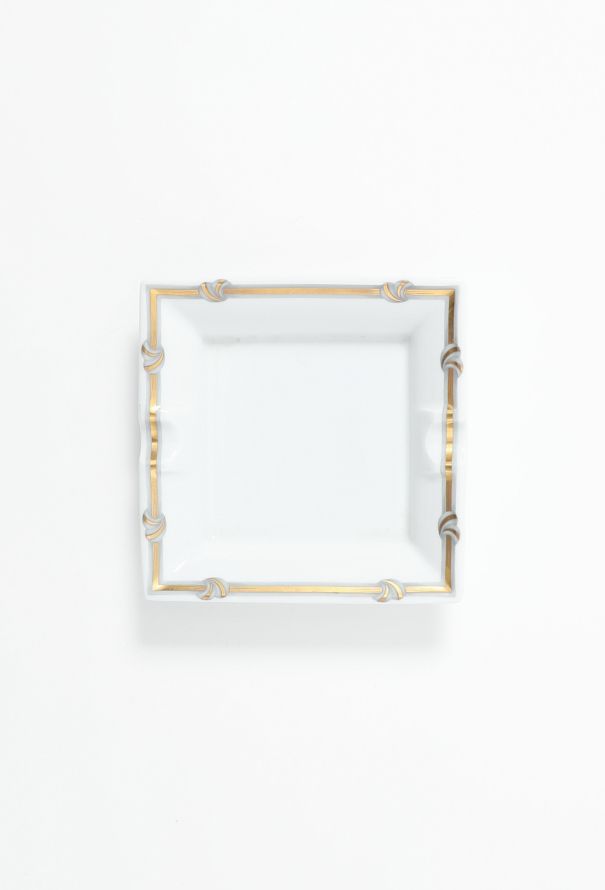 Vintage Objects & Decor Christofle Ruban Or Limoges Ashtray - 1