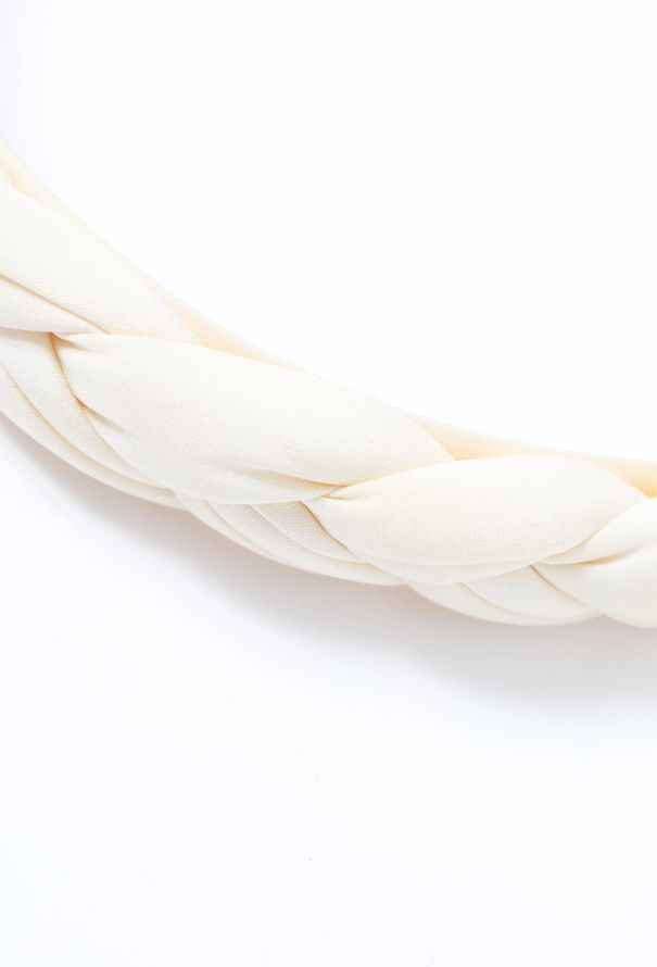 Alexandre de Paris Braided Silk Headband - 4