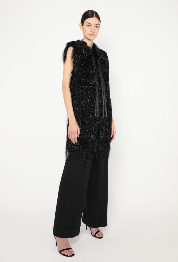 Saint Laurent F/W 2015 Iridescent Fur Vest - 4