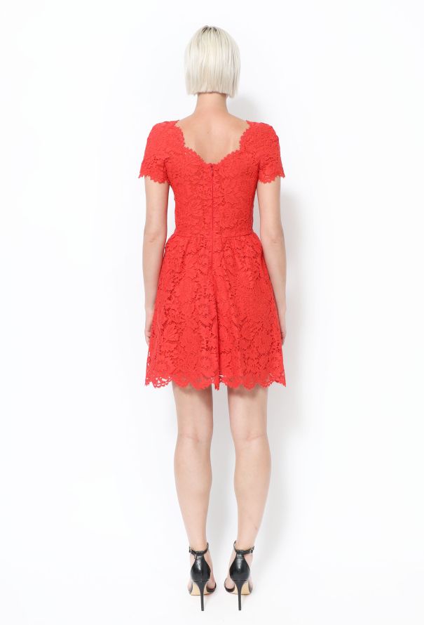 Valentino Resort 2014 Guipure Lace Dress - 4