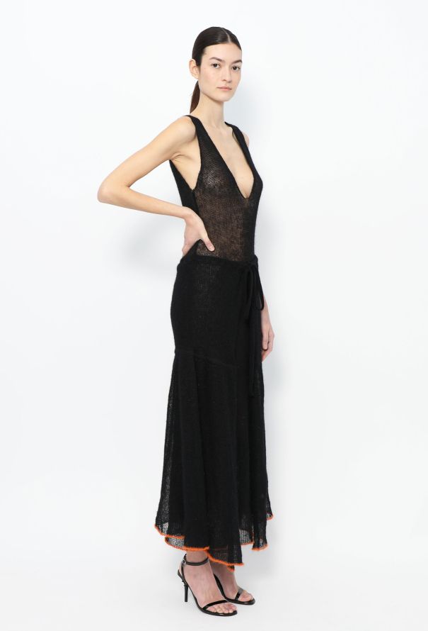 Loewe 2018 Belted Maxi Knit Dress - 3