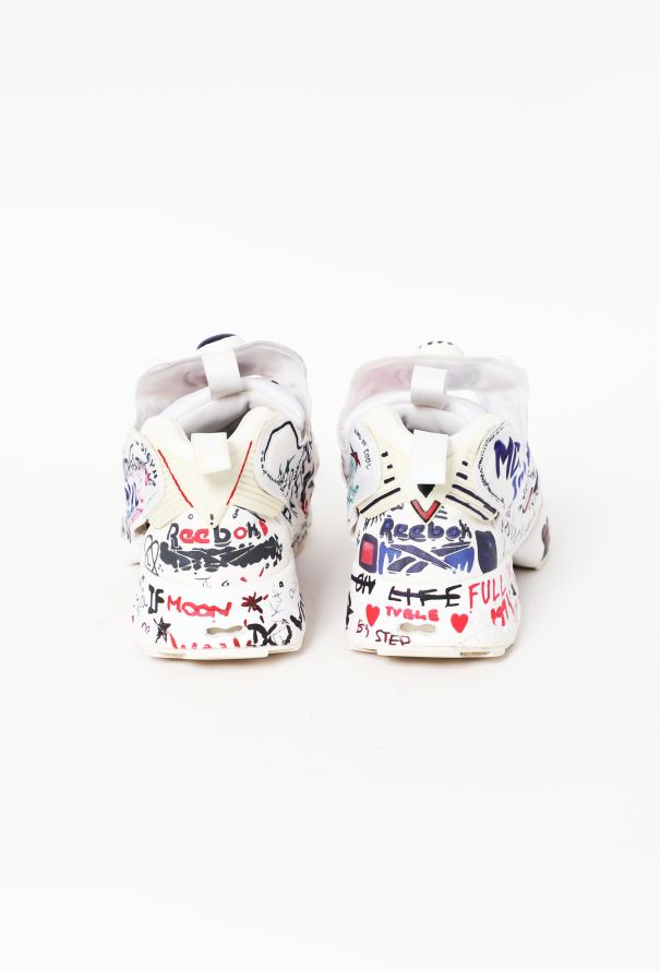Vetements 2017 x Reebok 'Fury' Graffiti Sneakers - 4