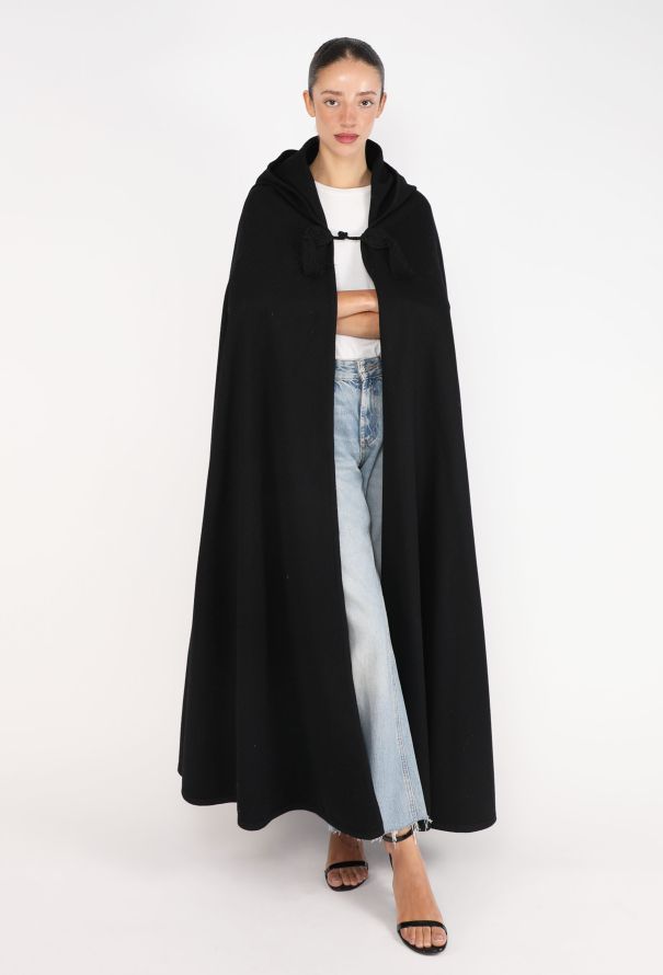 Saint Laurent Russian Hooded Tassel Cape, F/W 1976 - 6