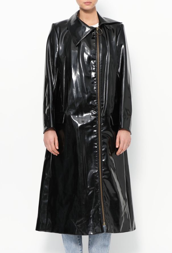 Pierre Cardin Iconic '70s Vinyl Trench Coat - 3