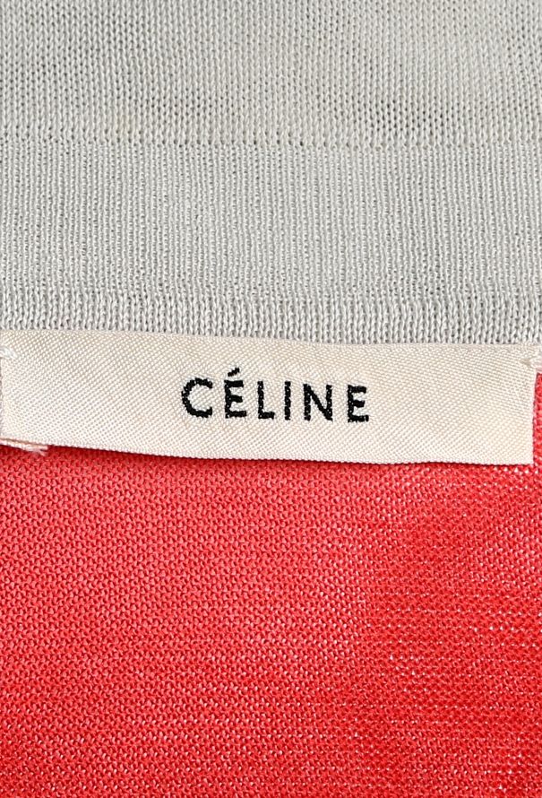 Céline ICONIC S/S 2018 Colorblock Silk Blouse - 5