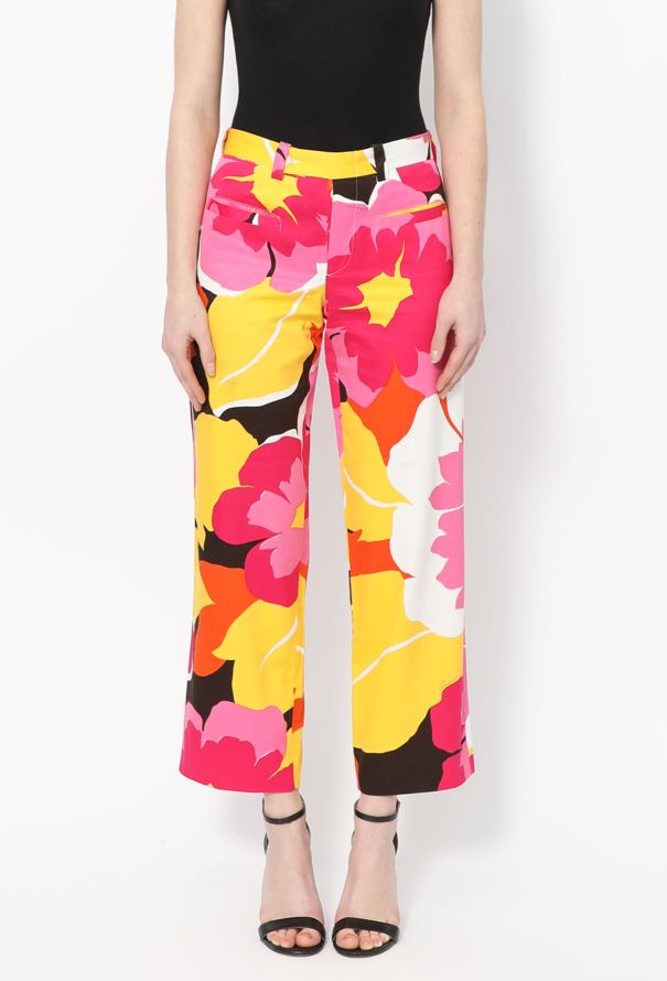 Gucci S/S 1999 Tom Ford Floral Trousers - 3