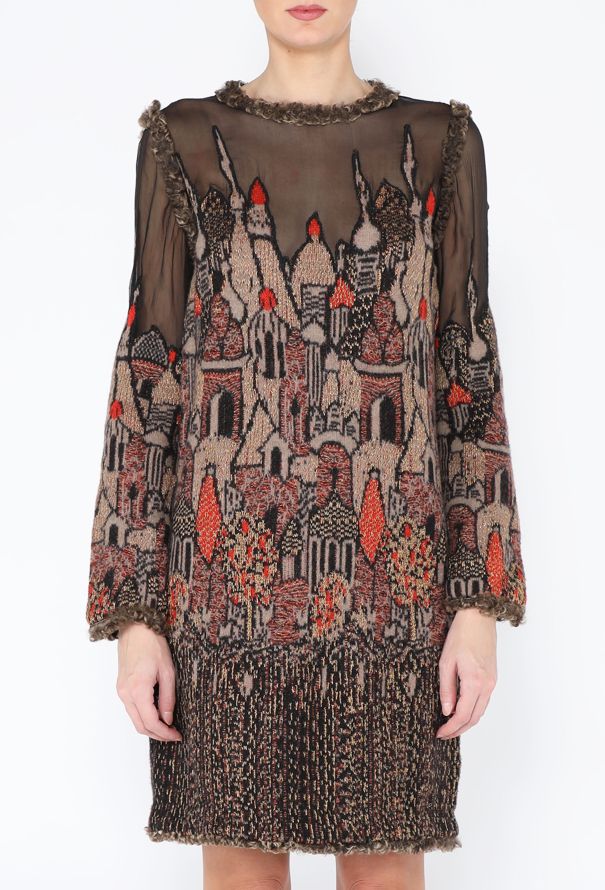 Chanel Pre-Fall 2009 Paris-Moscou Skyline Dress - 1