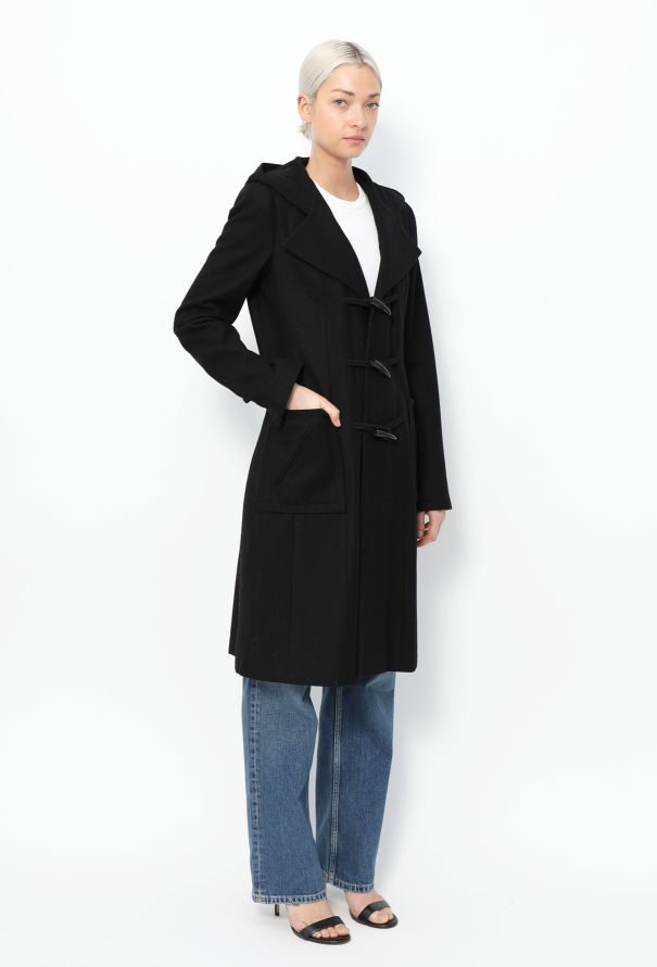 Chanel 2006 Hooded 'CC' Toggle Coat - 4