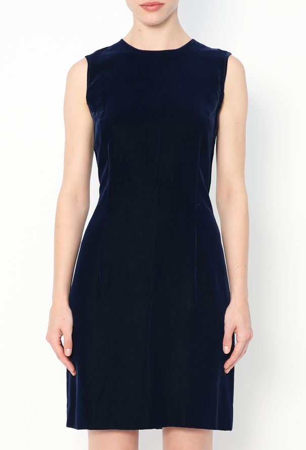Comme des Garçons '90s Velvet Shift Dress - 1