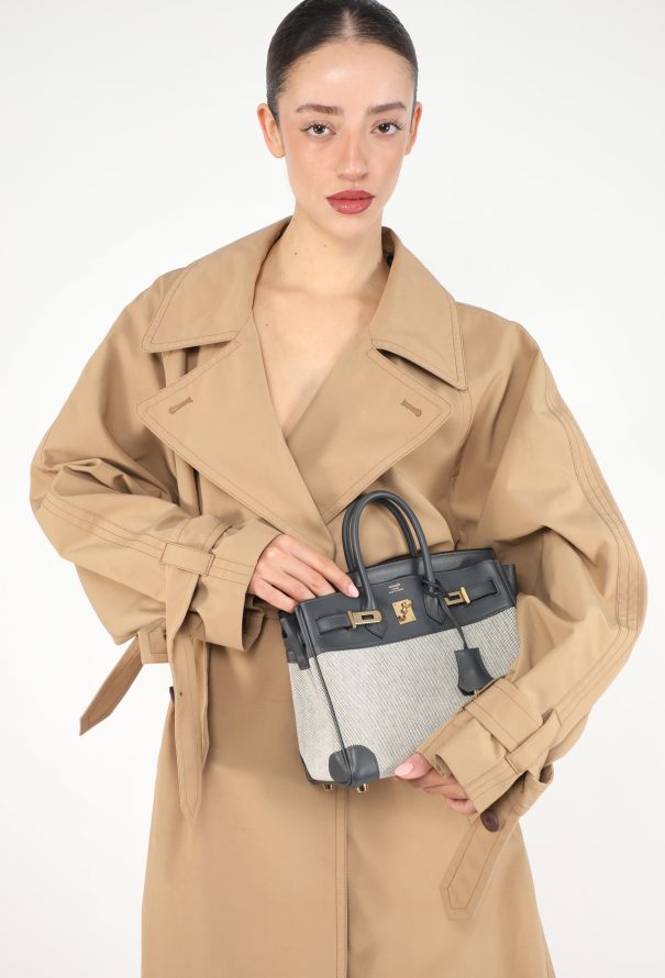 Hermès Beautiful 2024 Toile H & Swift Birkin 25 - 4