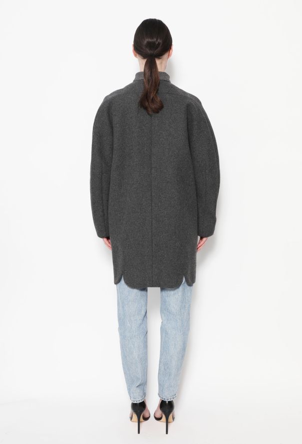 Balenciaga 2008 Woven Scuba Coat - 5