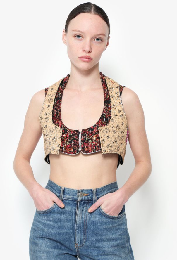 Balenciaga Le Dix Iconic Patchwork Top, S/S 2002 - 1