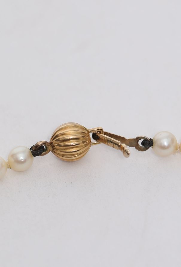 Modern Fine Jewelry Germano Gioielleria 18k Yellow Gold & Pearl Necklace - 6