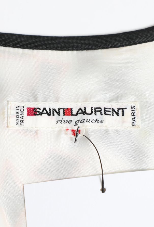 Saint Laurent Vintage Geometric & Star Print Dress - 5