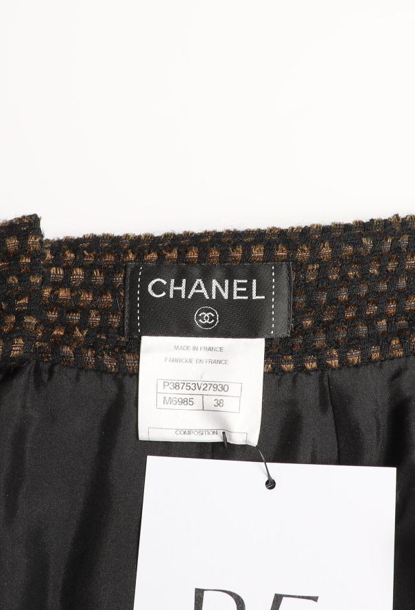Chanel Pre-Fall 2010 Metallic Lesage Skirt - 6