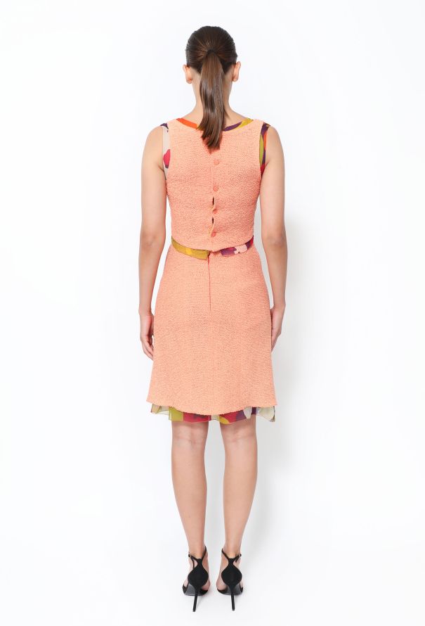 Chanel S/S 2000 Silk Chiffon Bouclé 3-Piece Ensemble - 7