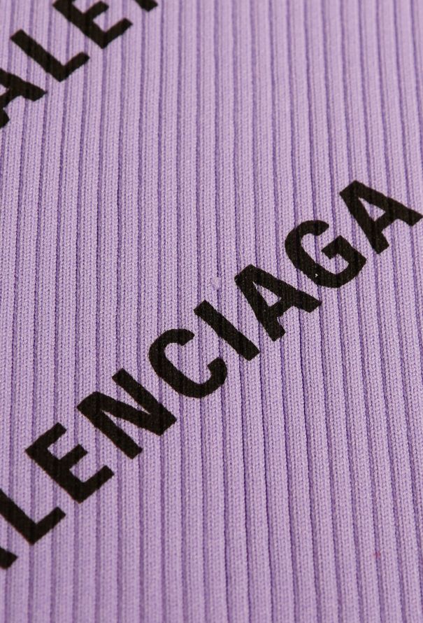 Balenciaga Resort 2019 Logo Ribbed Knit Sweater - 9
