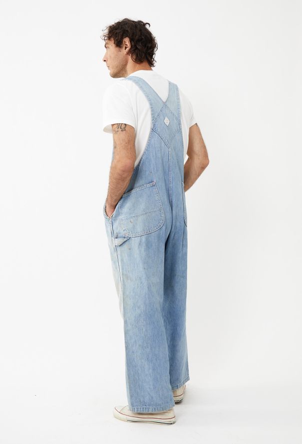 Men's Vintage 1960s Big Mac Denim Overalls - 3