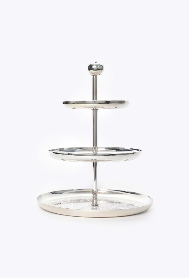 Vintage Objects & Decor Christofle Silver 'Jardin d'Eden' Dessert Tray - 1