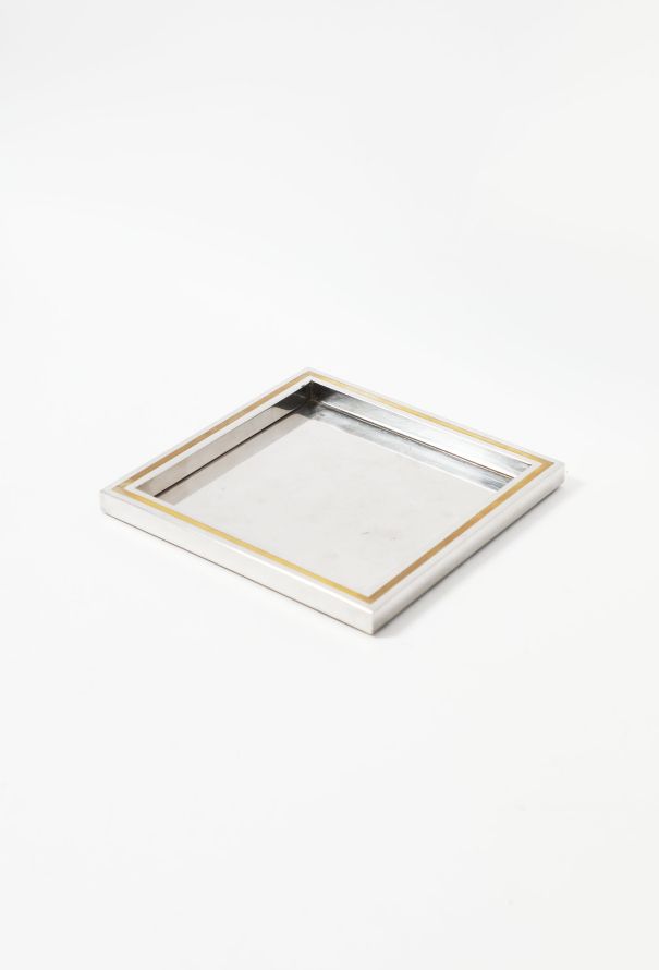 Vintage Objects & Decor Willy Rizzo '70s Steel Tray - 2