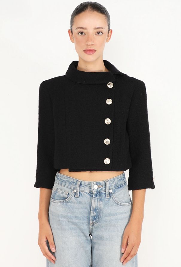 Chanel Cropped Tweed Jacket, Pre-Fall 2020 - 1