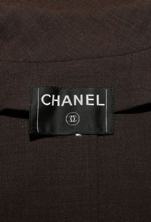 Chanel 2000 Buckled Wool Coat - 6