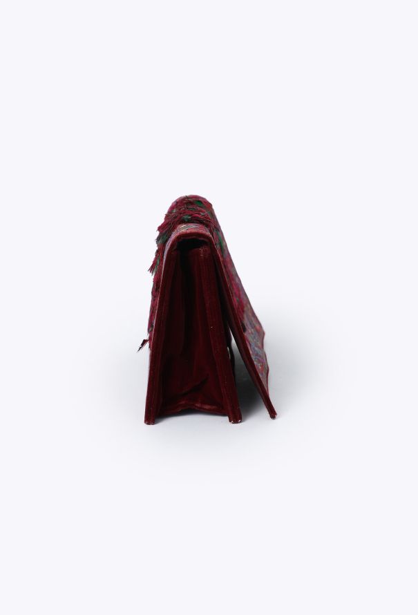 Saint Laurent Rare 1976 ‘Ballets Russes’ Silk Velour Clutch - 5