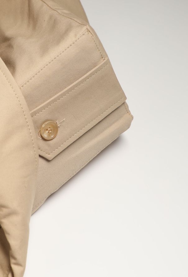 Coperni S/S 2023 Cropped Trench Jacket - 8