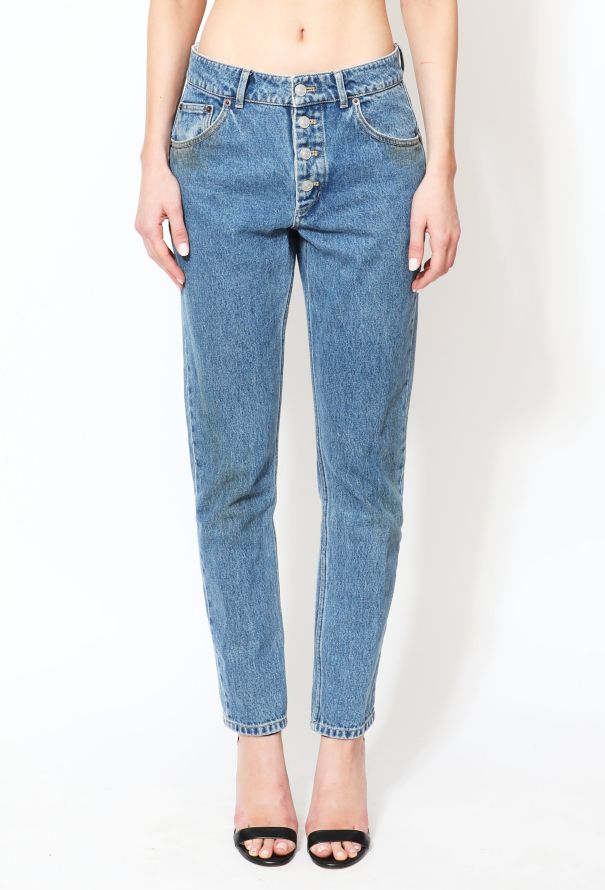 Balenciaga 2016 Tapered Buttonfly Jeans - 2
